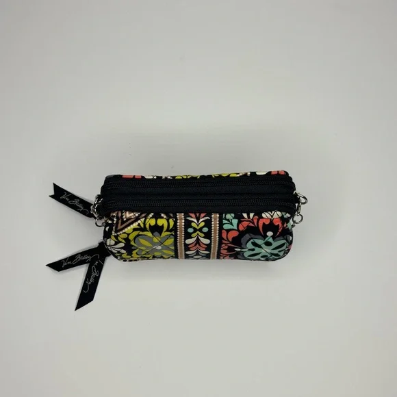 Vera Bradley Floral Patterned Crossbody Mini Bag with Chain Strap - Picture 9 of 12